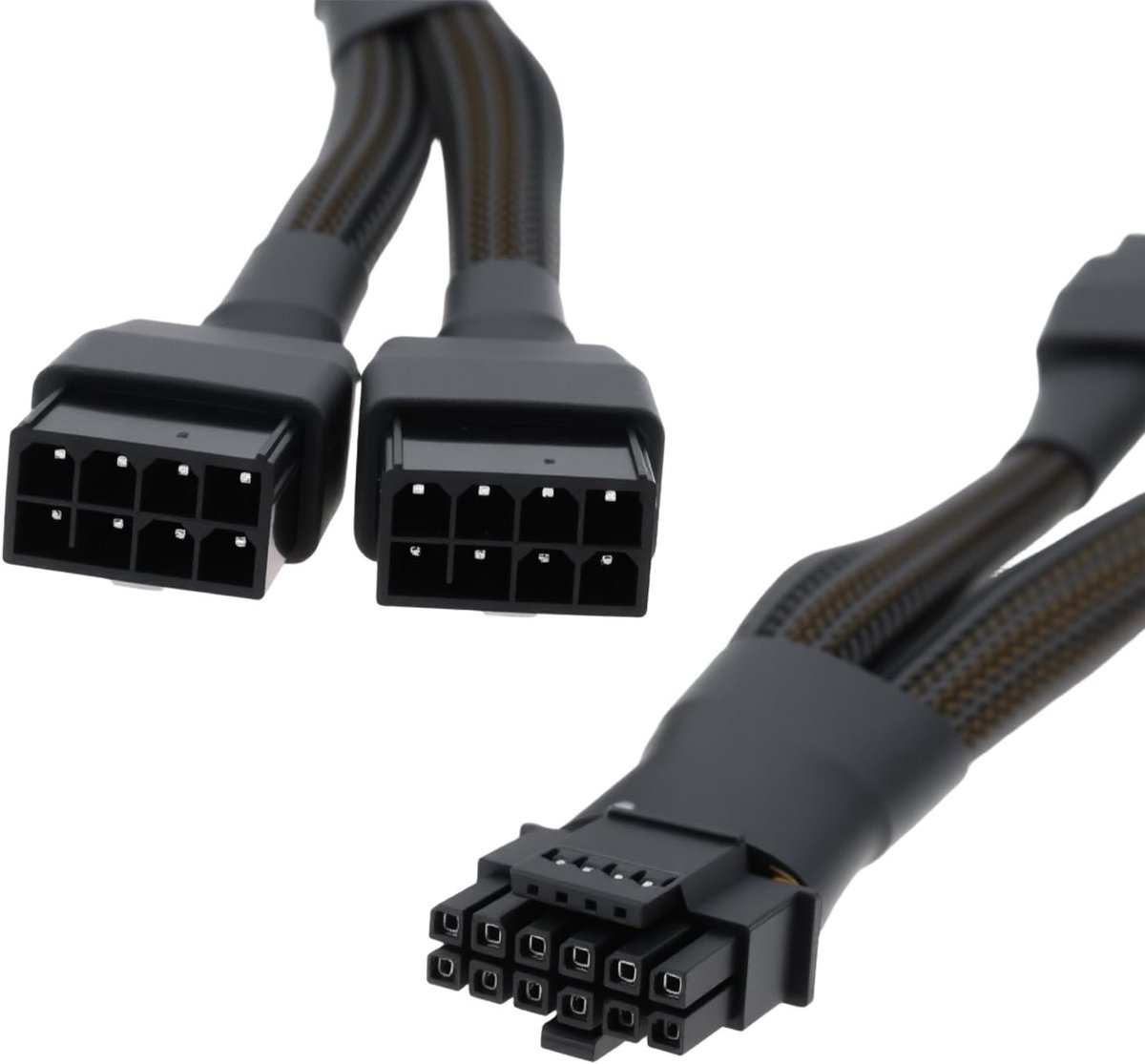 16Pin naar 2x 8 Pin Power Adapter Kabel 12cm 16AWG voor Nvidia RTX 4080 en 4090 GPU's