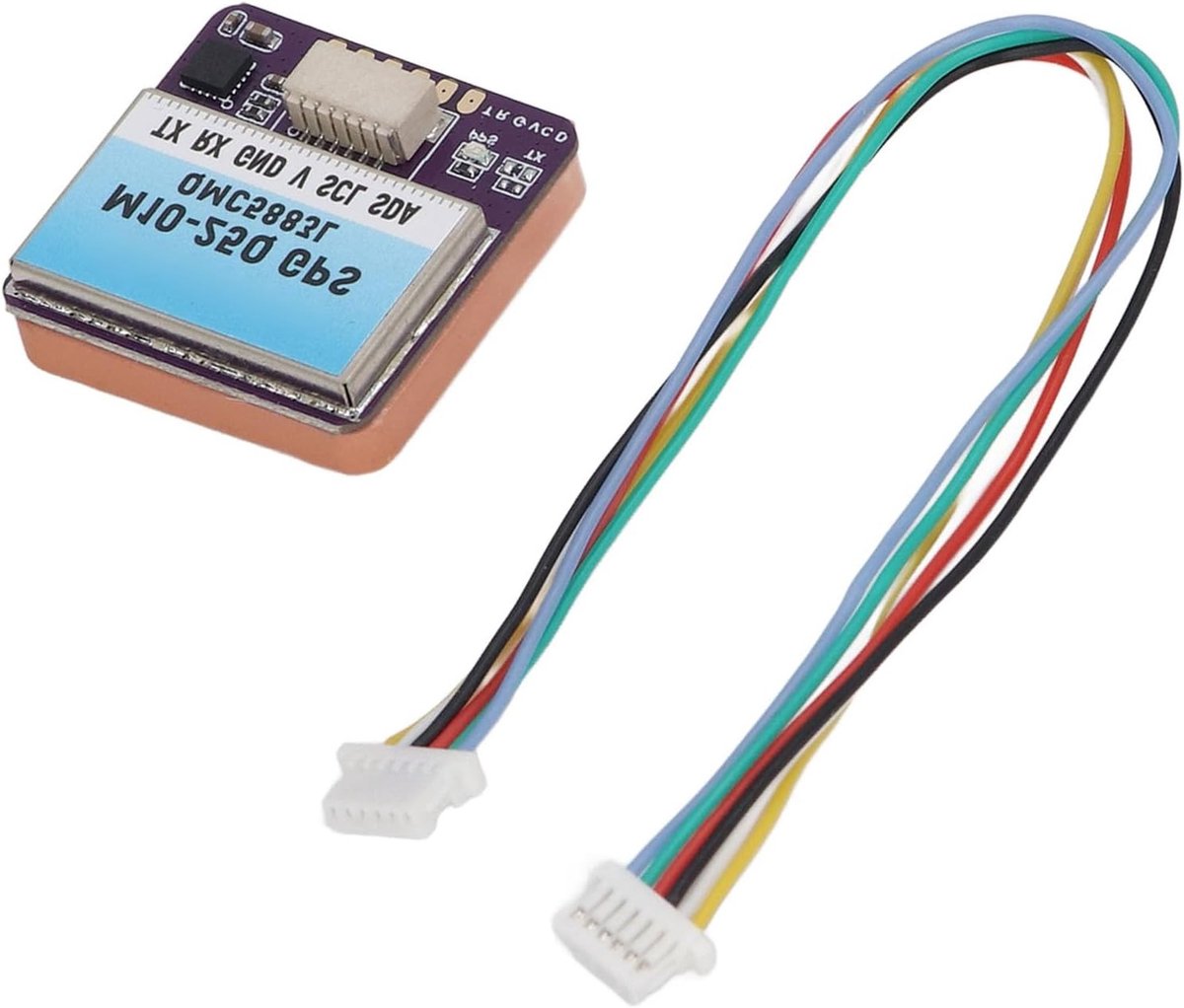 GPS-module M10-25Q voor QMC5883L kompas, snelle locatiebepaling voor FPV drones, keramische antenne, nauwkeurige snelheid en compatibiliteit met diverse droneformaten