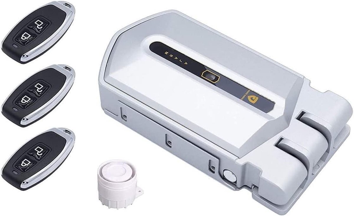 Onzichtbaar slot met alarm - Alarm slot Veiligheidsslot - Beveiliging woning - 120 dB alarm