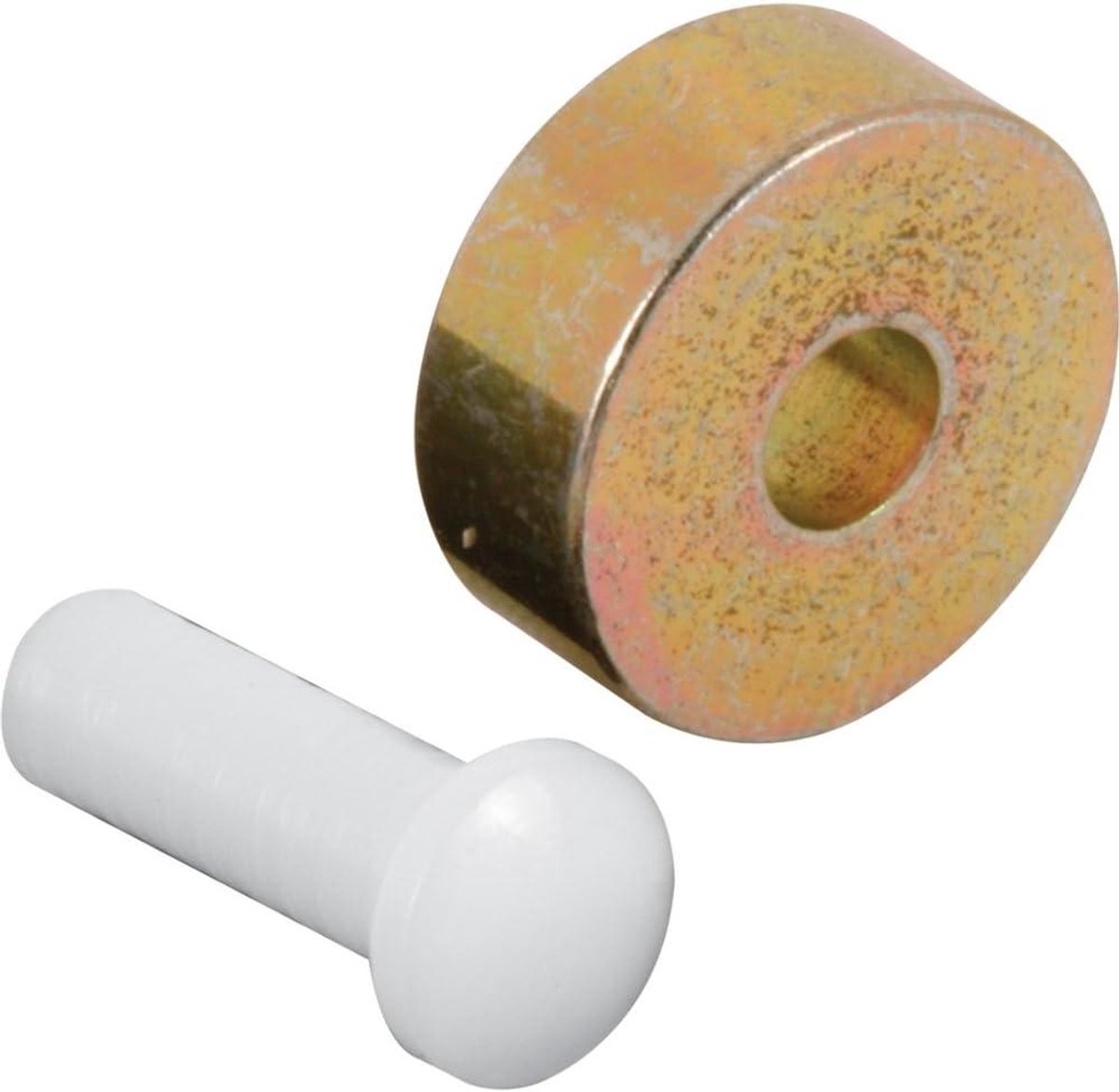 Schuifraamroller - Raamwiel - Ramen Verplaatsen - Platte rand ontwerp - 1/2 inch staal - Zilver