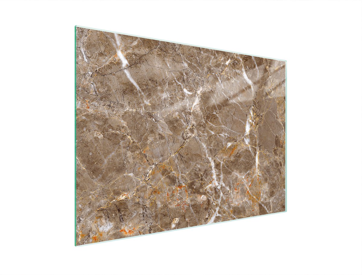 TMK ArtDeko - Snijplank - Glas 30x22cm - Antislip - Marmermotief