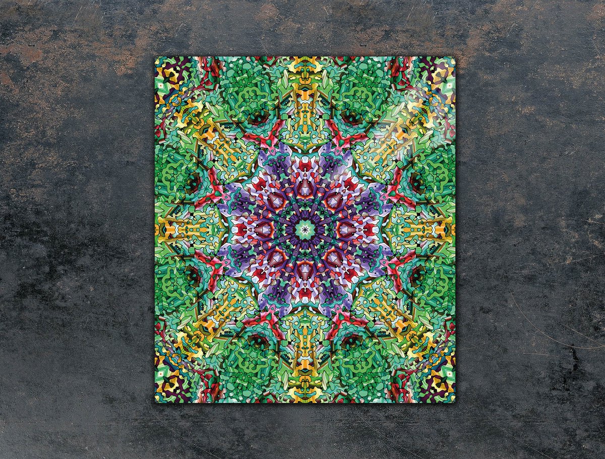 TMK ArtDeko Serie - Snijplank - 45x52 cm - Glas - Veelkleurig