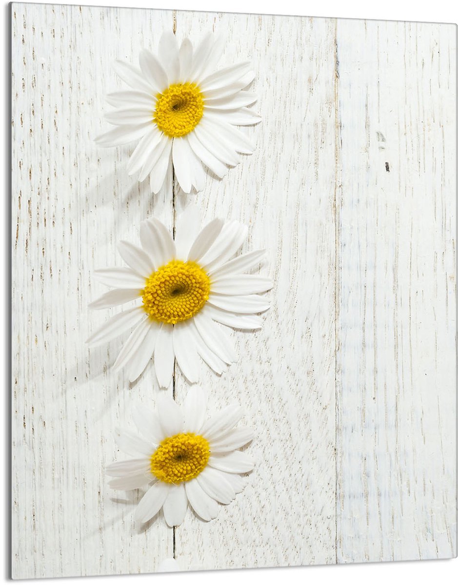 TMK ArtDeko Serie - Snijplank - 40x52 cm - Houtpatroon - Veiligheidsglas