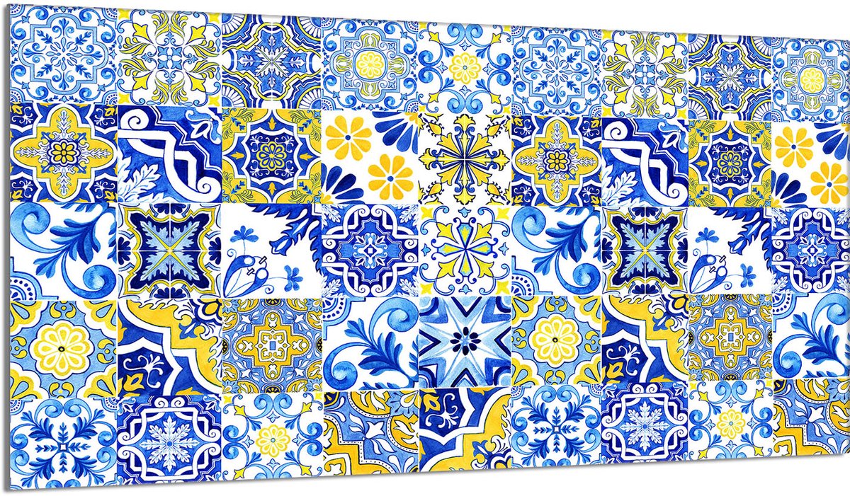 TMK ArtDeko Mozaïek - Snijplank - Glas - 90x52 cm - Veilig en Hygiënisch