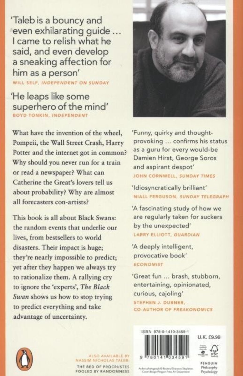 Black Swan - back cover