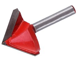 90 Degree Frees Cutter 6 x 32 mm voor CNC Bewerking, V-vormige Router Shank, Ideaal voor Hout, Acryl en MDF Bewerking