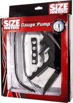 Size Matters Drukmeter - Zwart - Sextoys - Penispompen & Penis Sleeves - Toys voor heren - Pumps & Enlargers