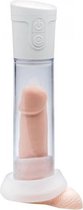 Deluxe penispomp met sleeve - Transparant - Sextoys - Masturbators - Toys voor heren - Pumps & Enlargers