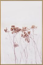 JUNIQE - Poster met kunststof lijst Wild Flowers Iceland 115 -60x90