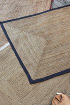 The Rug Republic Handgemaakt Marine/Naturel Haruno Tapijt