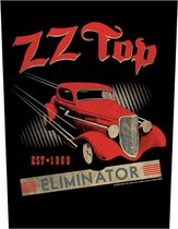 ZZ Top Rugpatch Eliminator Zwart