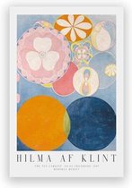 Hilma Af Klint Museum Exhibition Posters 3 - 60x90cm Canvas - Multi-color