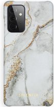 Selencia Maya Fashion Backcover Samsung Galaxy A72 hoesje - Marble Stone