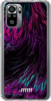 6F hoesje - geschikt voor Xiaomi Redmi Note 10S -  Transparant TPU Case - Roots of Colour #ffffff