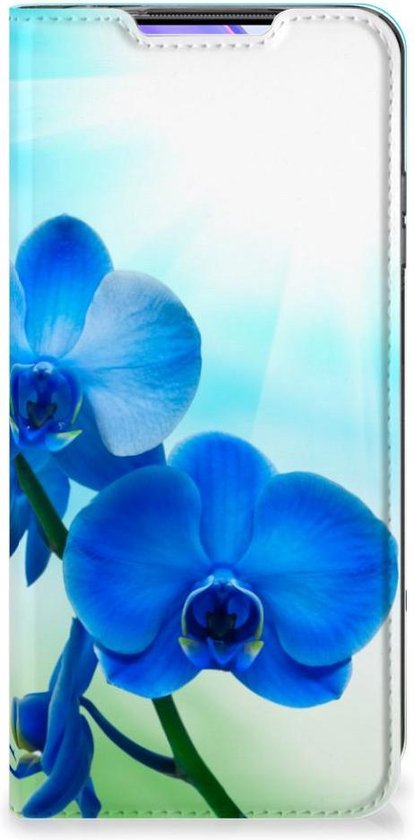 Étui support avec photo Xiaomi Mi 10T Lite Étui pour téléphone Orchid Blauw