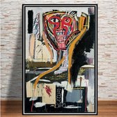 Jean Michel Basquiat Poster 6 - 50x70cm Canvas - Multi-color