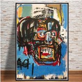 Jean Michel Basquiat Poster 13 - 20x25cm Canvas - Multi-color