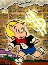 Alec Monopoly Classic Poster 21 - 40x60cm Canvas - Multi-color