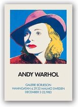Andy Warhol Poster 1 - 60x80cm Canvas - Multi-color