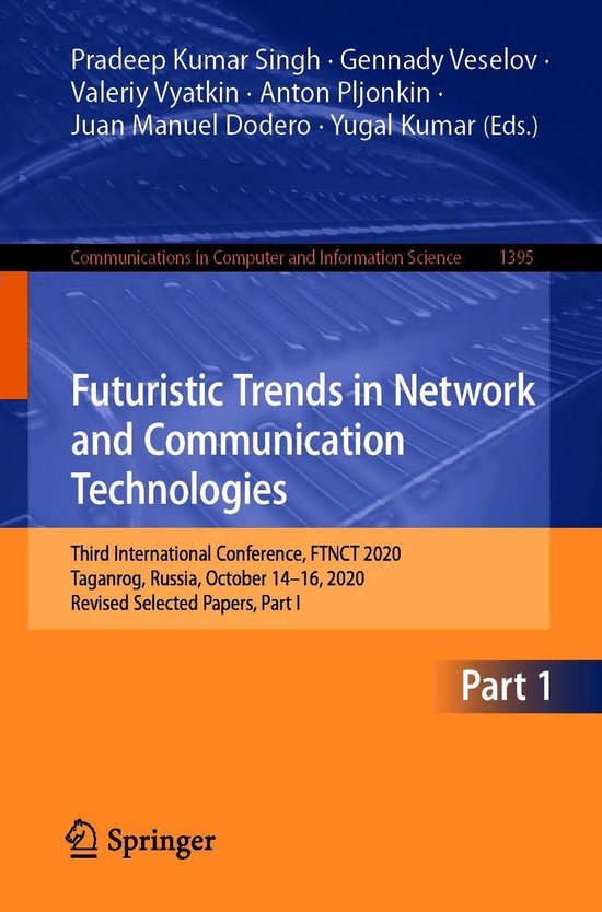 Springer Nature Proceedings Computer Science 1 - Futuristic  ... - cover