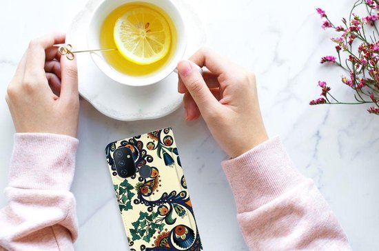 Étui OnePlus Nord N100 Bookcase Baroque Fleur