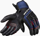 REV'IT! Sand 4 Black Blue Motorcycle Gloves M - Maat M - Handschoen