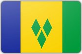 Vlag St. Vincent en de Grenadines - 70 x 100 cm - Polyester