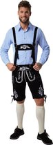 dressforfun - Lederhose Frankenwald XL - verkleedkleding kostuum halloween verkleden feestkleding carnavalskleding carnaval feestkledij partykleding - 302833