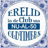 Benza - Delft Blue Spell Tile - Membre honoraire du club des NU-AL-50 oldtimers