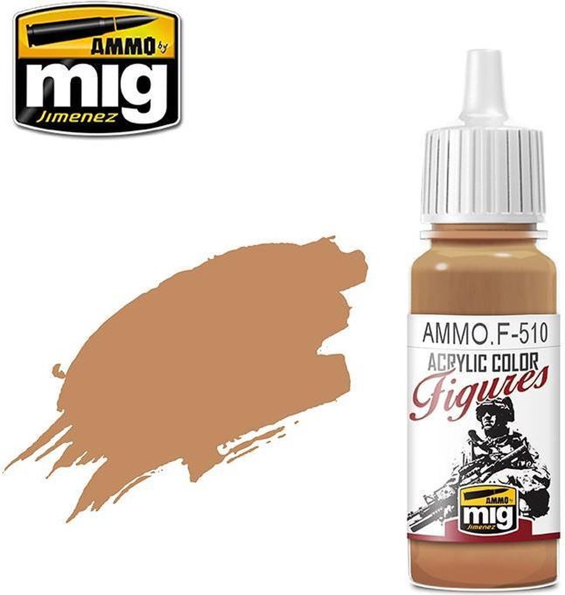 AMMO MIG F510 Uniform Sand Yellow FS32555 - Acryl Verf flesje