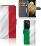 Leuk Cover Geschikt voor Samsung Galaxy S21 Ultra Smartphone Hoesje Italië