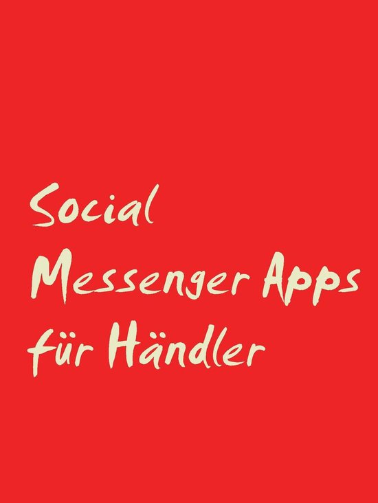 Social Messenger Apps für Händler - cover