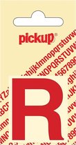 Pickup plakletter Helvetica 40 mm - rood R