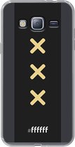 6F hoesje - geschikt voor Samsung Galaxy J3 (2016) -  Transparant TPU Case - Ajax Europees Uitshirt 2020-2021 #ffffff