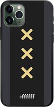 6F hoesje - geschikt voor iPhone 11 Pro -  TPU Case - Ajax Europees Uitshirt 2020-2021 #ffffff