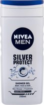 Nivea - Silver Protect Shower Gel - Shower Gel for Men - 250ml