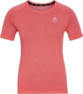 ODLO Blackcomb Ceramicool Shirt Dames - sportshirts - roze - maat S