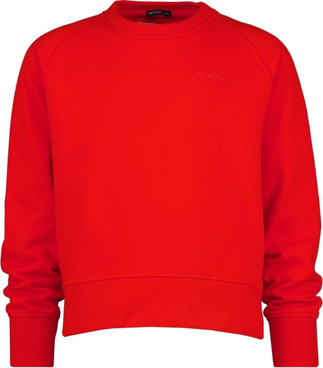 Vingino Sweater G-basic Meisjes Katoen Rood Maat 110