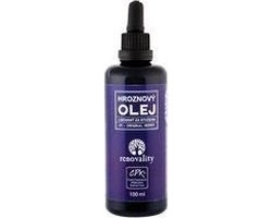Grape Oil Cold Pressed From Seeds 100 Ml Renovality Made In Czech Republic