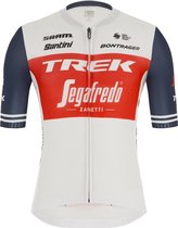 Santini Fietsshirt korte mouwen Heren - Trek Segafredo 2021 - Eco Sleek Jersey Red - M