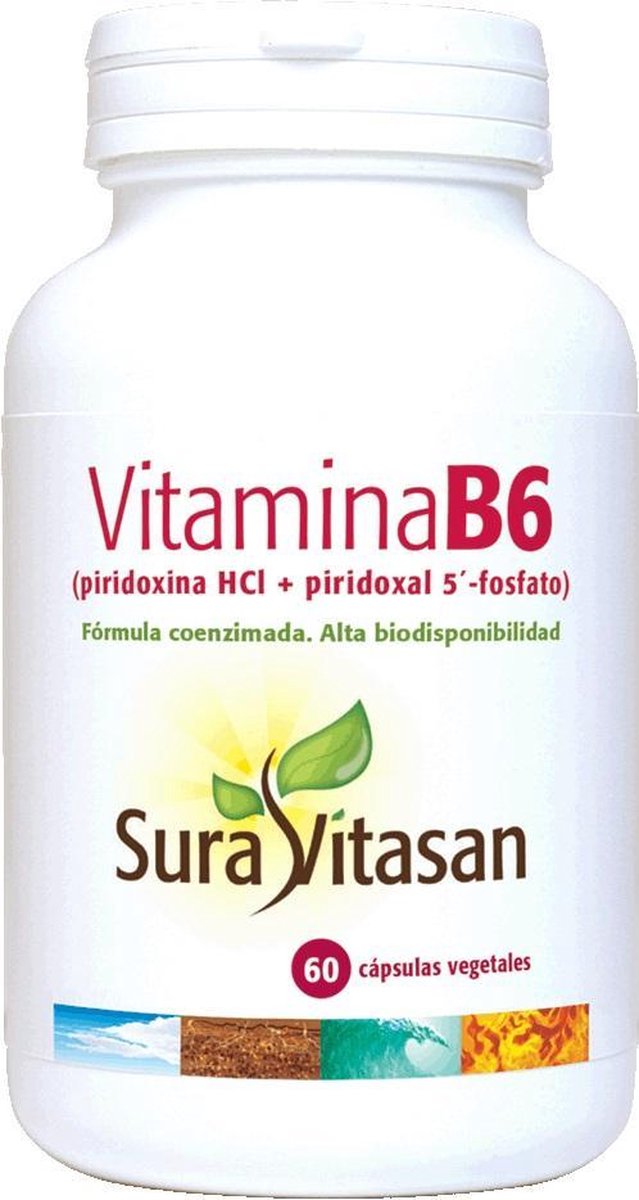Sura Vitas Vitamina B6 60 Capsulas