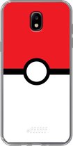 Samsung Galaxy J5 (2017) Hoesje Transparant TPU Case - Pokeball #ffffff