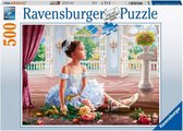 Ravensburger puzzel Droom van een Ballerina - Legpuzzel - 500 stukjes