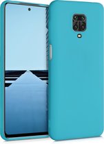 kwmobile telefoonhoesje voor Xiaomi Redmi Note 9S / 9 Pro / 9 Pro Max - Hoesje voor smartphone - Back cover in ijsblauw