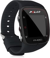 kwmobile bandje compatibel met Polar M400 / M430 - Armband voor fitnesstracker in zwart - Horlogeband