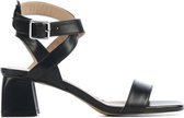 Mace Vrouwen Leren    Sandalen / Damesschoenen M1085 - Zwart - Maat 38