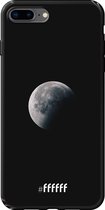 iPhone 7 Plus Hoesje TPU Case - Moon Night #ffffff