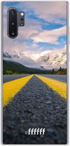 Samsung Galaxy Note 10 Plus Hoesje Transparant TPU Case - Road Ahead #ffffff