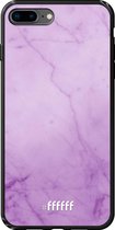 iPhone 8 Plus Hoesje TPU Case - Lilac Marble #ffffff