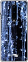 OnePlus 8 Hoesje Transparant TPU Case - Icicles #ffffff